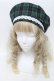 画像1: Eri Aino's Collection / シャーロットの水曜日ベレー帽  グリーン S-25-10-16-010-LO-AC-HR-ZS (1)