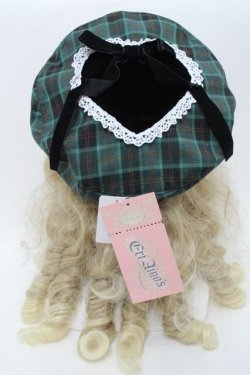 画像3: Eri Aino's Collection / シャーロットの水曜日ベレー帽  グリーン S-25-10-16-010-LO-AC-HR-ZS