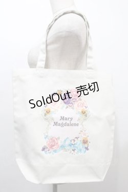 画像1: Mary Magdalene / トートバッグ  オフ S-25-10-16-014-CL-BG-HR-ZS