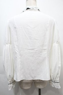 画像2: Eri Aino's Collection / シャーロットの水曜日ブラウス  白 S-25-10-16-023-LO-BL-HR-ZS