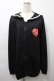 画像1: NieR Clothing / セーラー襟パーカー  黒 S-25-10-17-043-PU-TO-HR-ZS (1)