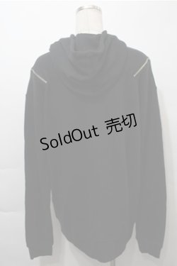 画像2: Ank Rouge / プリントパーカー  黒 S-25-10-17-046-CA-TO-AS-ZS