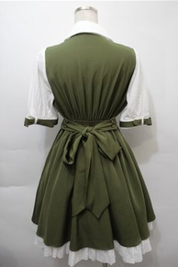 画像2: Amavel / Mechanical Doll　レイヤードワンピース  カーキ S-25-10-17-048-CA-OP-HR-ZS