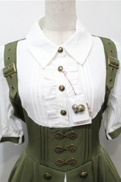 画像3: Amavel / Mechanical Doll　レイヤードワンピース  カーキ S-25-10-17-048-CA-OP-HR-ZS