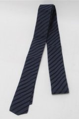 GOTH / ネクタイ  黒ｘ紺 S-25-10-17-007-GO-ZA-HR-ZS