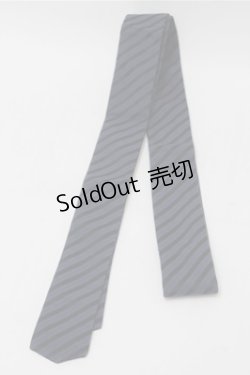 画像1: GOTH / ネクタイ  黒ｘ紺 S-25-10-17-007-GO-ZA-HR-ZS