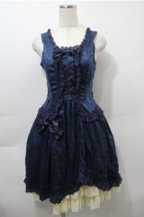 ALICE and the PIRATES / ローズバックリボンジャンパースカート  紺 S-25-10-17-054-PA-OP-HR-ZS