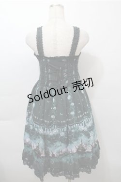 画像2: axes femme POETIQUE / スウィートハロウィンジャンパースカート  グリーン S-25-10-17-055-AX-OP-HR-ZS