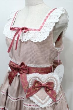 画像3: BABY,THE STARS SHINE BRIGHT / Waffle Cottonティアードジャンパースカート  ピンク S-25-10-17-058-BA-OP-HR-ZS