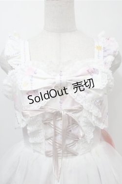 画像3: BABY,THE STARS SHINE BRIGHT / スピカと面影星座の子柄ジャンパースカート  白 S-25-10-17-059-BA-OP-HR-ZS