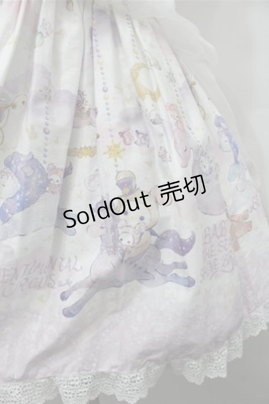 画像5: BABY,THE STARS SHINE BRIGHT / スピカと面影星座の子柄ジャンパースカート  白 S-25-10-17-059-BA-OP-HR-ZS (5)