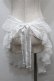 画像2: Princess Flower Garden / TT＊KRS3WAYレーススカート  白 S-25-10-17-060-LO-TO-HR-ZS (2)