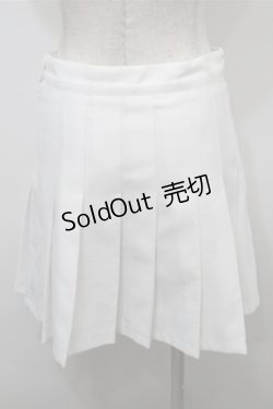画像2: Bubbles / プリーツスカート  白 S-25-10-17-061-CA-SK-AS-ZT269
