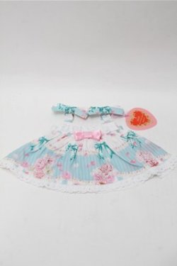 画像1: BABY,THE STARS SHINE BRIGHT / Sweetheart Parfaiteria柄くみゃちゃんジャンパースカート  ミント S-25-10-17-009-BA-JA-HR-ZS