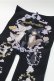 画像1: Royal Princess Alice / Halloween Cat・ねこ助コラボタイツ  黒 S-25-10-17-013-LO-OP-HR-ZS (1)