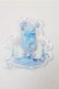 画像1: Royal Princess Alice / Starlight Perfume Spin アクリルバッチ  ブルー S-25-10-17-002-LO-ZA-HR-ZS (1)