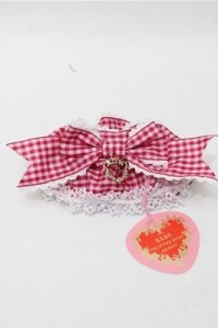 BABY,THE STARS SHINE BRIGHT / Flancesca Ribbonシュシュ  エンジｘピンク S-25-10-17-016-BA-ZA-HR-ZS