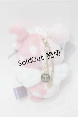 画像2: Maison de FLEUR / センチメンタルサーカスコラボ バッグチャーム シャッポ  ピンク S-25-10-17-003-LO-ZA-HR-ZS