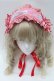 画像2: Nile Perch / チェック柄ヘッドドレス  赤 S-25-10-20-004-LO-ZA-HR-ZS (2)
