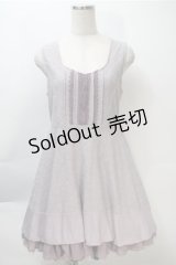 axes femme / レースノースリーブワンピース  ラベンダー S-25-10-20-034-AX-OP-HR-ZS