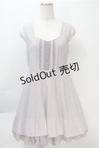 axes femme / レースノースリーブワンピース  ラベンダー S-25-10-20-034-AX-OP-HR-ZS