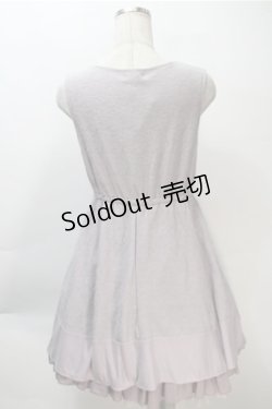 画像2: axes femme / レースノースリーブワンピース  ラベンダー S-25-10-20-034-AX-OP-HR-ZS