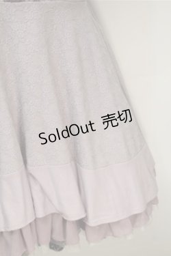 画像4: axes femme / レースノースリーブワンピース  ラベンダー S-25-10-20-034-AX-OP-HR-ZS