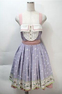 画像1: axes femme / アンディの子供部屋柄ワンピース  ラベンダー S-25-10-20-035-AX-OP-HR-ZS