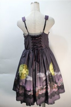 画像2: axes femme kawaii / トリックナイトワンピース  パープル S-25-10-20-041-AX-OP-HR-ZS