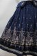 画像3: axes femme / イルミネーション柄スカート  紺 S-25-10-20-052-AX-SK-HR-ZS (3)