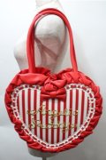Angelic Pretty / Whip Dollバッグ  赤ｘ白 S-25-10-20-009-AP-BG-HR-ZS