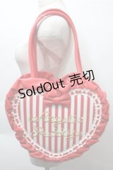 Angelic Pretty / Whip Dollバッグ  赤ｘ白 S-25-10-20-009-AP-BG-HR-ZS