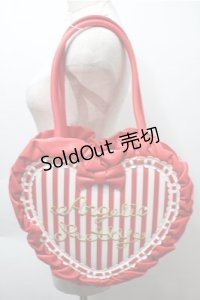 Angelic Pretty / Whip Dollバッグ  赤ｘ白 S-25-10-20-009-AP-BG-HR-ZS