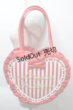 画像1: Angelic Pretty / Whip Dollバッグ  赤ｘ白 S-25-10-20-009-AP-BG-HR-ZS