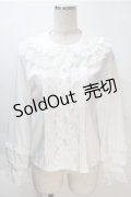 LOLITA / レース襟ブラウス  白 S-25-10-20-011-LO-TO-HR-ZS