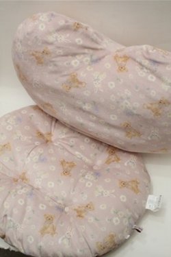 画像2: m petit by misako / クッション  ピンク S-25-10-20-002-LO-ZA-HR-ZS