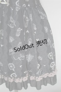 画像4: axes femme / ティータイムメルヘンチュニ  黒 S-25-10-20-023-AX-OP-HR-ZS