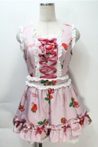 Ank Rouge / strawberry syndromeセットアップ  ピンク S-25-10-20-029-CA-OP-AS-ZS