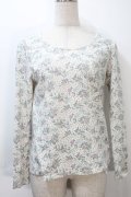Franche Lippee / 総柄カットソー  オフ S-25-10-21-004-LO-TO-AS-ZS