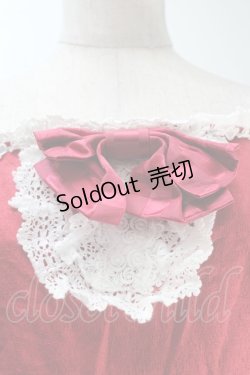 画像3: BABY,THE STARS SHINE BRIGHT / Love　ring Present Box Ribbonジャンパースカート  オフｘ赤 S-25-10-21-033-BA-OP-AS-ZS