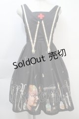 Violet Fane / Asylumジャンパースカート  黒 S-25-10-21-039-EL-OP-HR-ZS