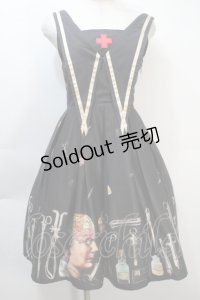 Violet Fane / Asylumジャンパースカート  黒 S-25-10-21-039-EL-OP-HR-ZS