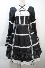画像1: BABY,THE STARS SHINE BRIGHT / はわせドールワンピース&ヘッドドレスセット  黒 S-25-10-21-043-BA-OP-AS-ZS (1)