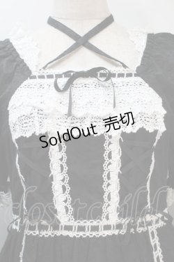 画像3: BABY,THE STARS SHINE BRIGHT / はわせドールワンピース&ヘッドドレスセット  黒 S-25-10-21-043-BA-OP-AS-ZS