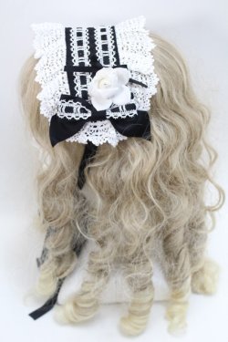 画像5: BABY,THE STARS SHINE BRIGHT / はわせドールワンピース&ヘッドドレスセット  黒 S-25-10-21-043-BA-OP-AS-ZS