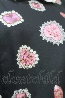画像3: Ank Rouge / Heart Jewelワンピース  黒 S-25-10-21-045-CA-OP-HR-ZS