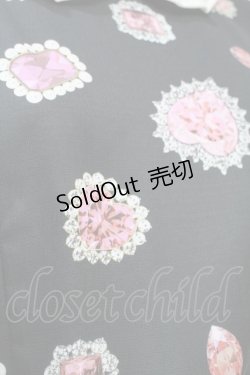 画像3: Ank Rouge / Heart Jewelワンピース  黒 S-25-10-21-045-CA-OP-HR-ZS