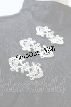 画像4: Ank Rouge / ハートあきレースチャイナワンピース  黒 S-25-10-21-047-CA-OP-HR-ZS