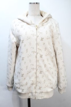 画像3: Franche Lippee / リバーシブルパーカー  ベージュ S-25-10-21-048-LO-CO-AS-ZS
