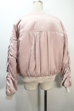 画像2: Ank Rouge / ハートポケット中綿ブルゾン  ピンク S-25-10-21-049-CA-JA-HR-ZS